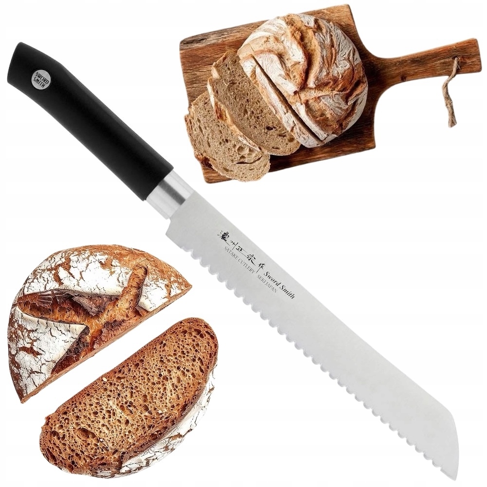 Satake Sword Smith Japonský kuchyňský Nůž na housky 56HR 21cm