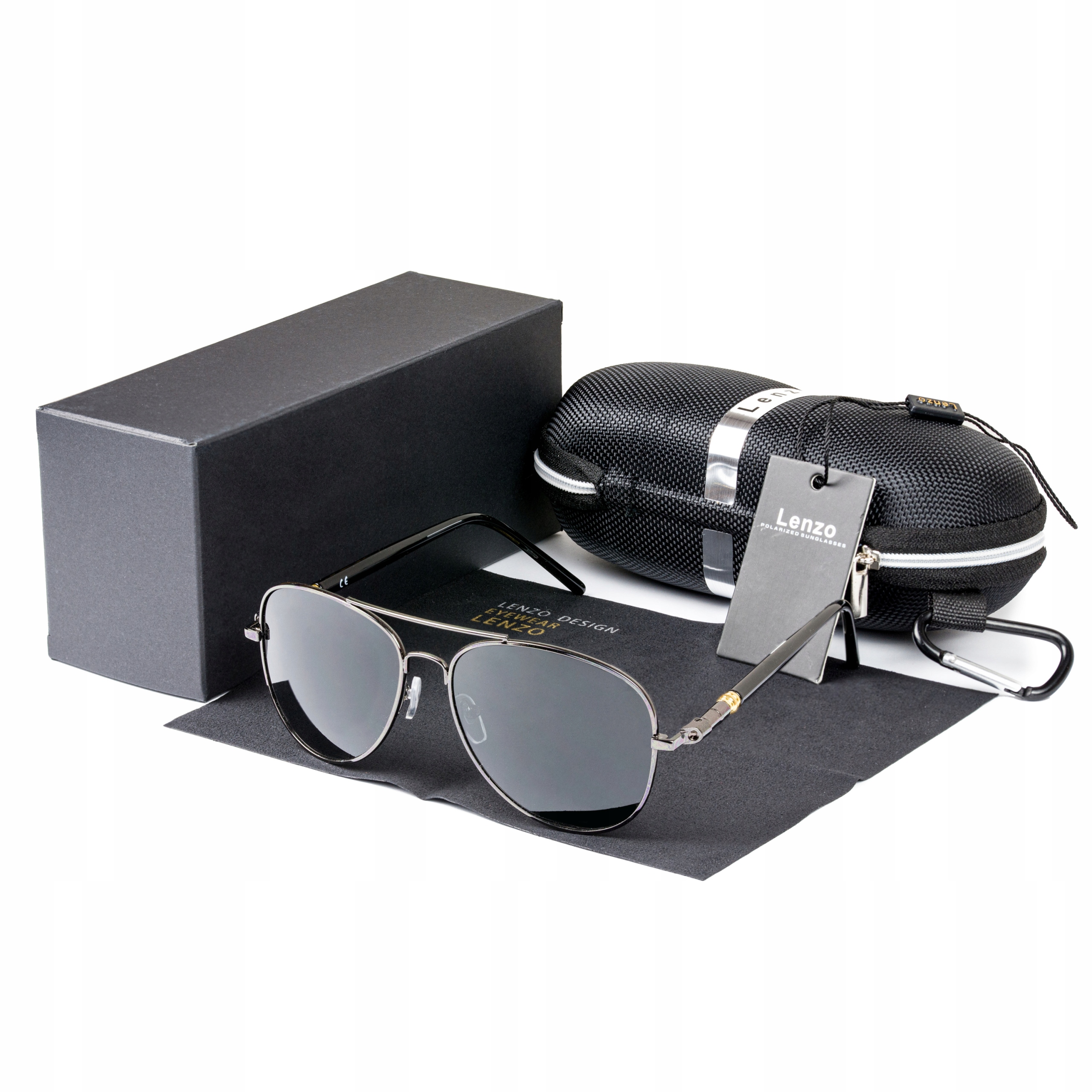 

Okulary Przeciwsłoneczne Męskie Aviator Filtr Uv