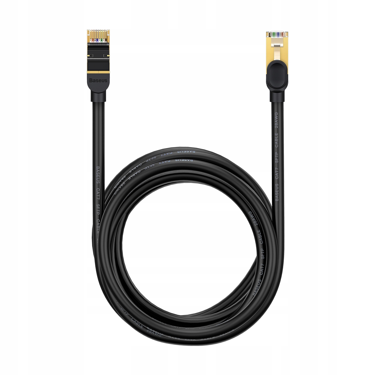 BASEUS KABEL SIECIOWY RJ45 LAN PRZEWÓD INTERNETOWY ETHERNET CAT7 10Gb/s 5m Stan opakowania oryginalne