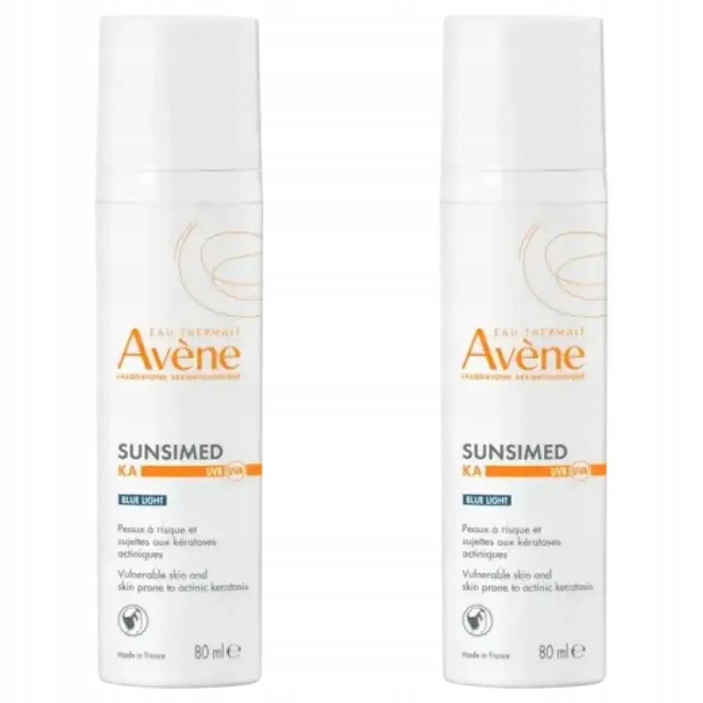 2x Avene Sunsimed Ka Blue Light, krem Spf 50+, 80 ml