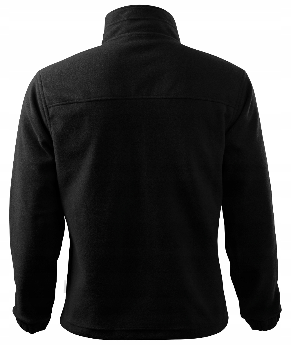 CIEPŁY MIĘKKI POLAR MĘSKI ROZPINANY CZARNY BLUZA ROBOCZA POLAROWA SPORTOWA Model Pasader