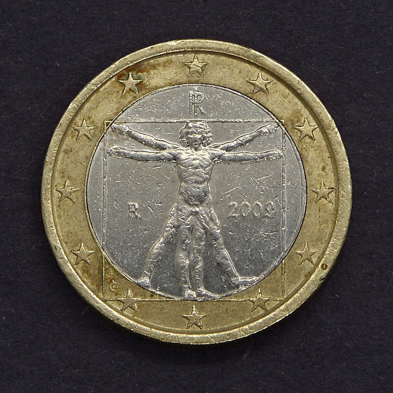 Włochy - 1 euro 2009