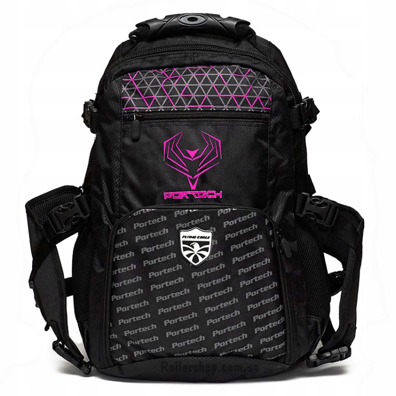 Plecak na rolki Flying Eagle Portech Backpack medium różowe