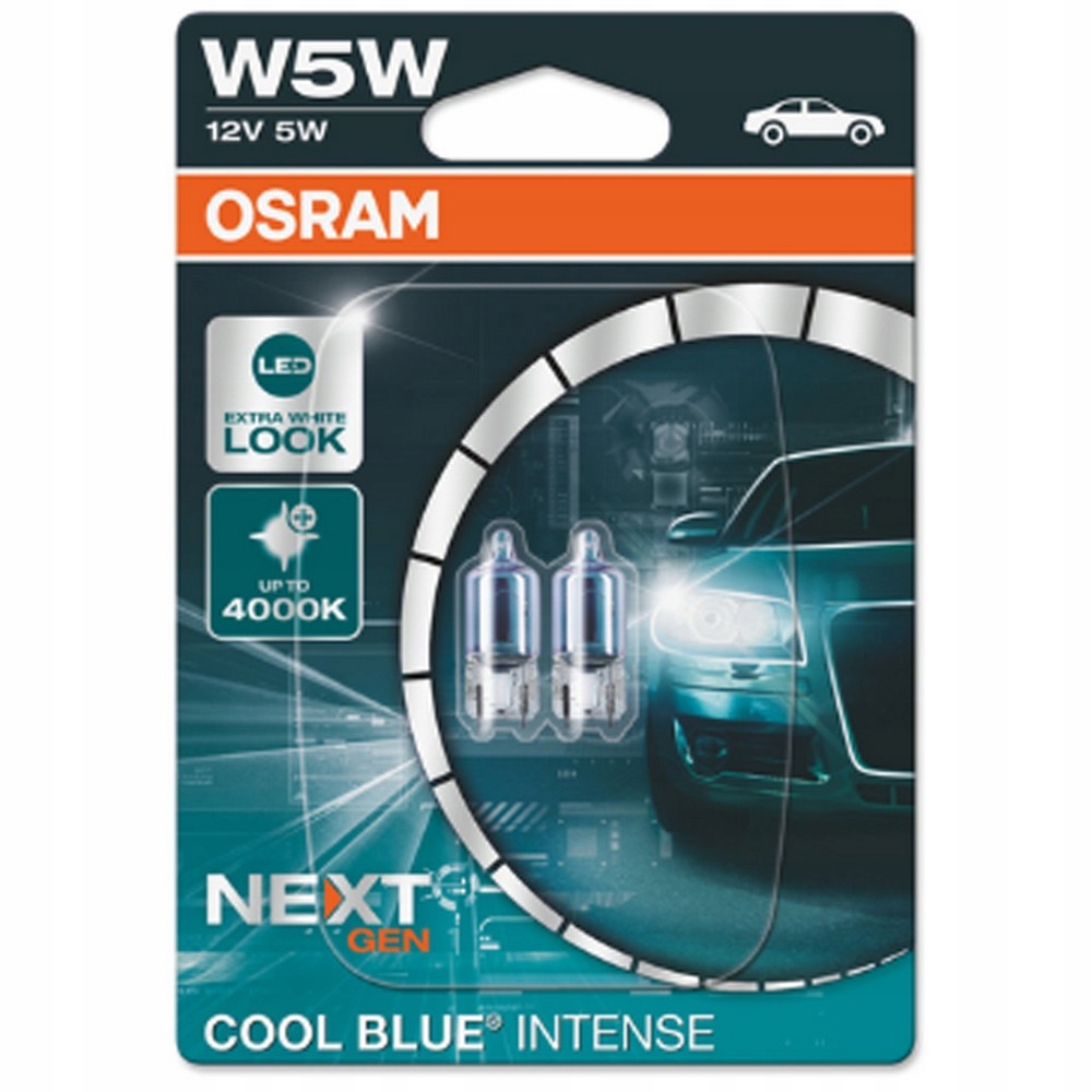 

Osram Cool Blue Intense Next Gen W5W 4000k