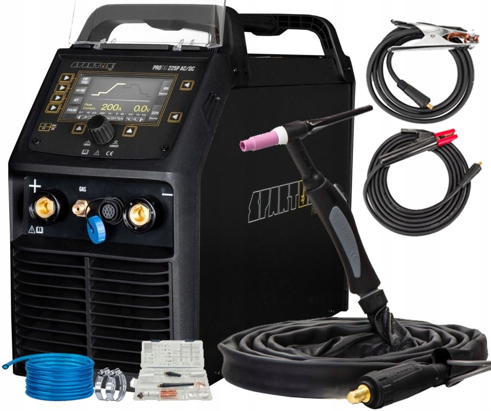 SPAWARKA SPARTUS PROTIG 225P PULS AC/DC PAK. 17/4m