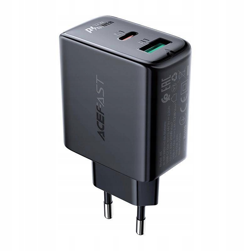 Acefast ładowarka sieciowa Usb Typ C Usb 32W, Pps, Pd, Qc 3.0, Afc, Fcp