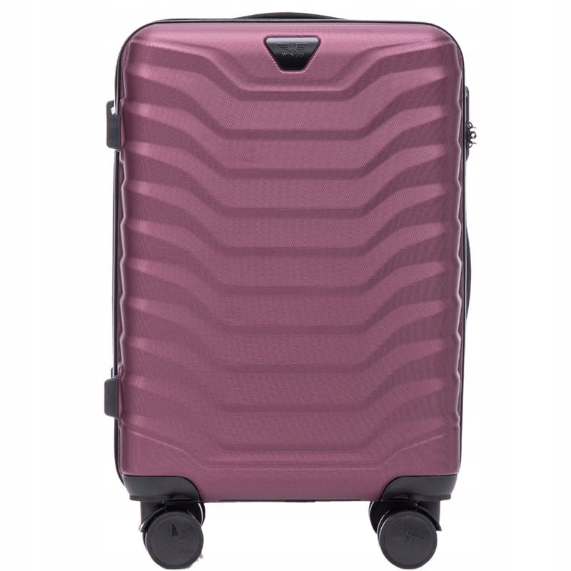 Kufr Wings Abs Kabinový 20" Peafowl 38L Burgundy