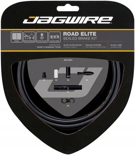 Jagwire brzdový systém Road Elite Sealed Brake černý