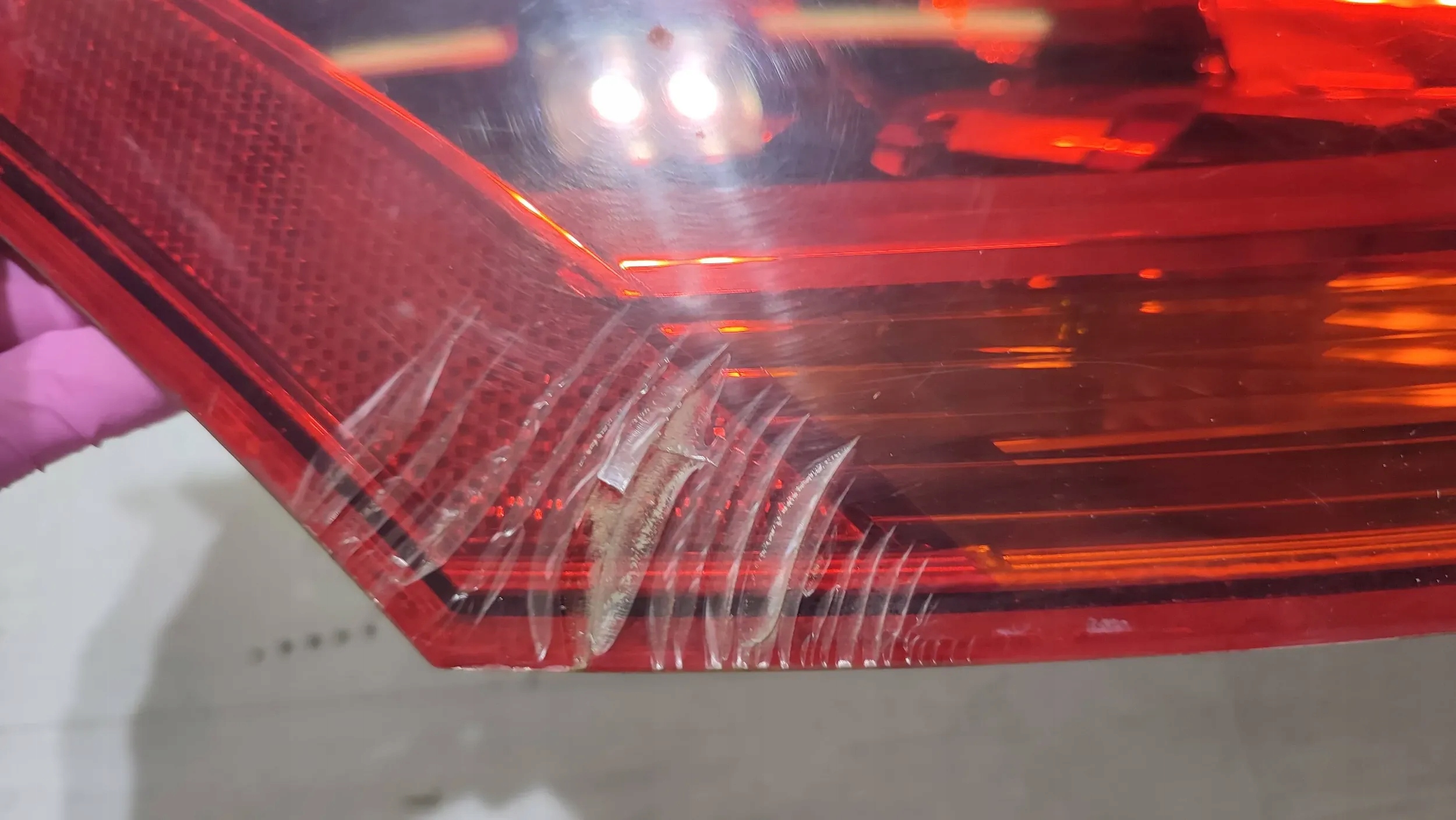 Audi TT TTS Mk2 2013 light rear part side left