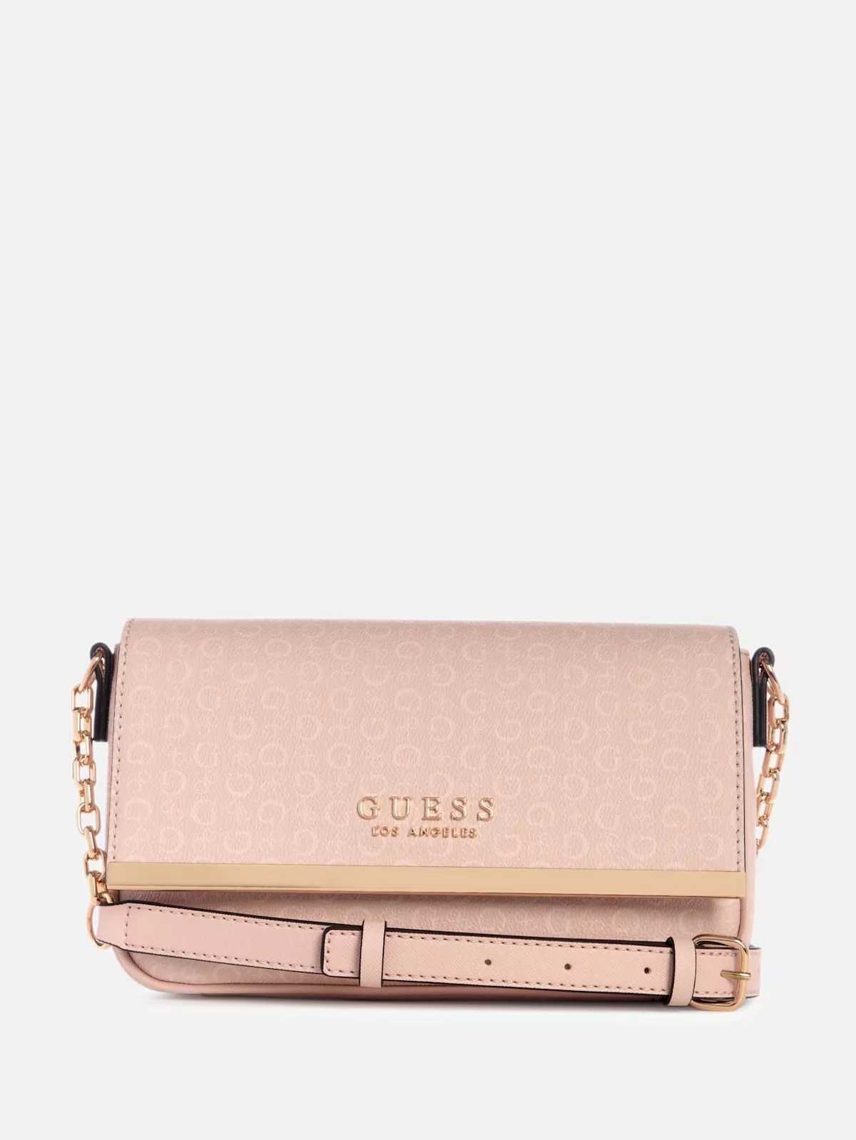 Guess dámská kabelka,crossbody Marva růžová