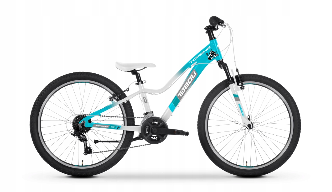 Rower Dziewczęcy Tabou Topshe 24 1.0 Jr Kolekcja 2025 Turkusowy