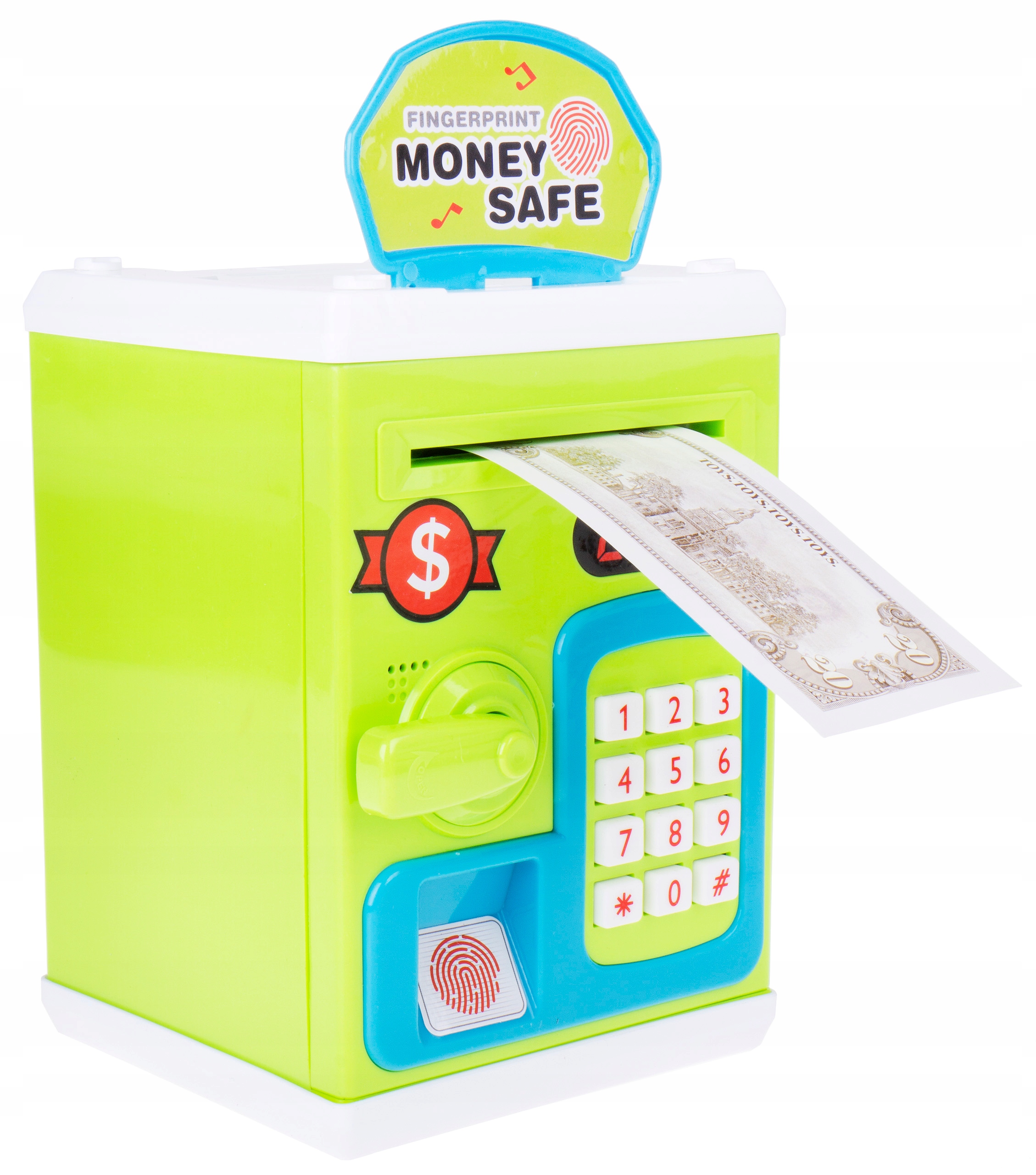 

Sejf Bankomat Skarbonka Pieniądze Monety Kod Pin