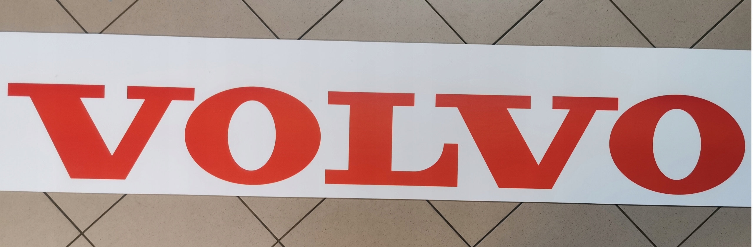 Chlapacz fartuch naczepy przyczepy VOLVO biały-czerwony new Producent GP