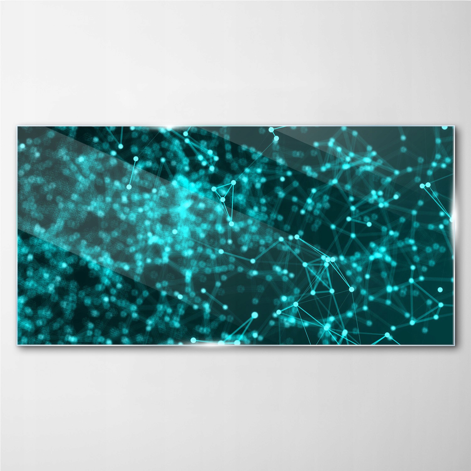 

Obraz szkło hartowane z nadrukiem Kropki 100x50 cm