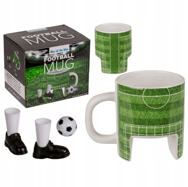 

Kubek Piłkarza kibica dla synka Bramka Piłka Buty