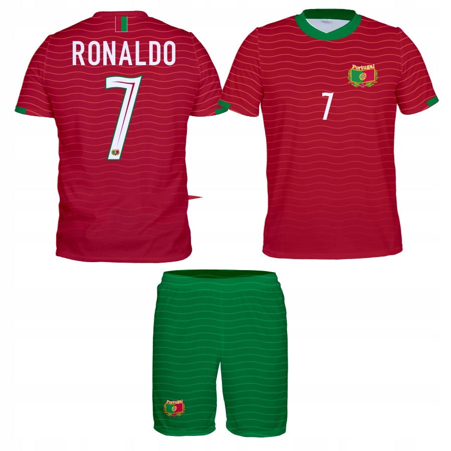 Ronaldo Portugalia 2026/27 strój sportowy komplet rozmiar 140