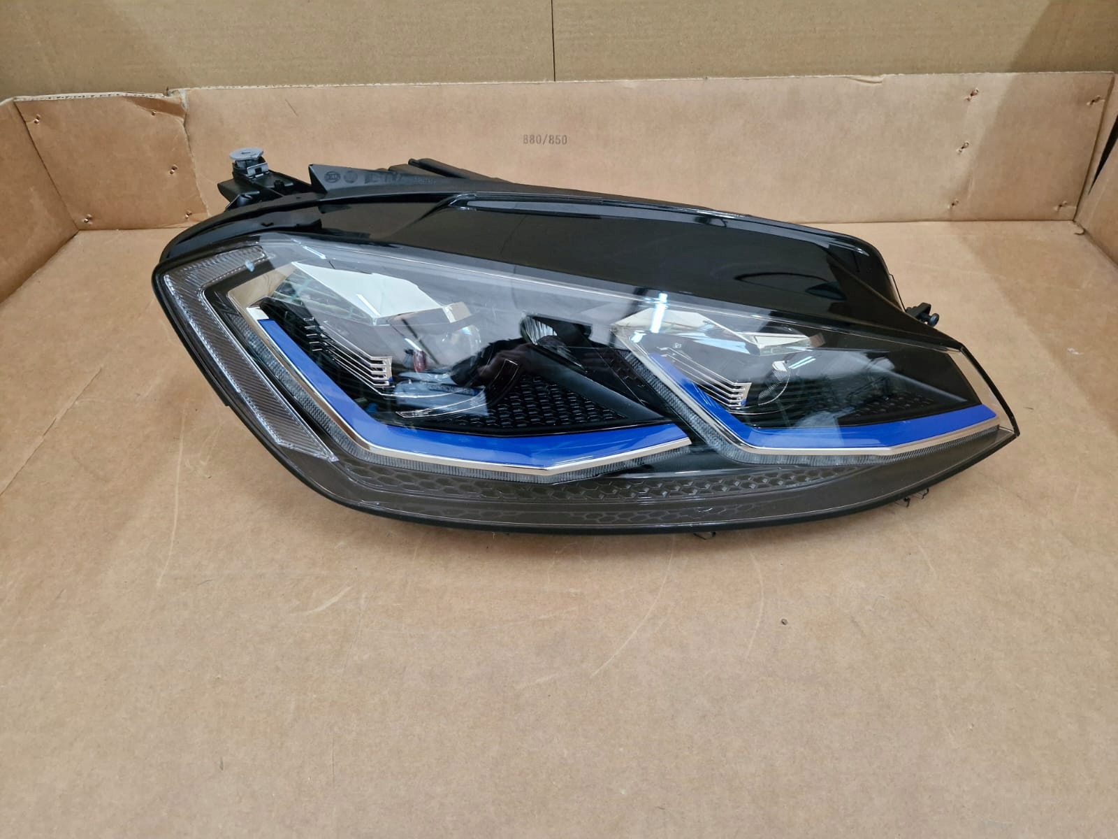 light right VW GOLF VII LIFT GTE Full Led blue new
