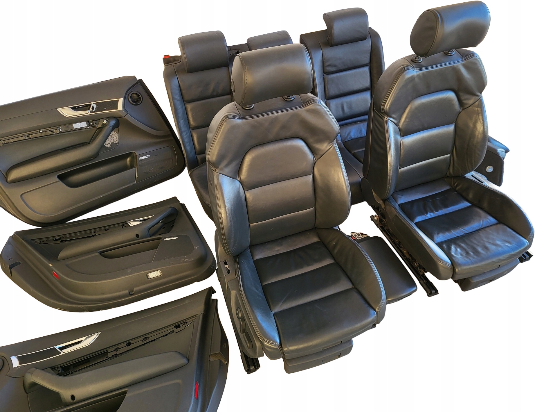 AUDI A6 C6 LIFT seats front seat SKORZANE electrics side KPL