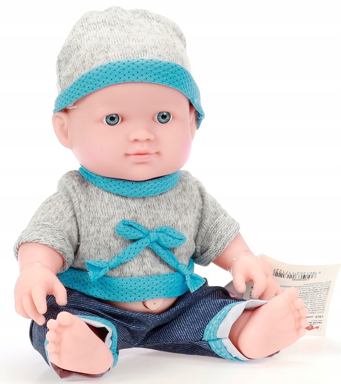

Lalka Bobas Z Dźwiękiem 26 CM Chłopiec Gaworzy