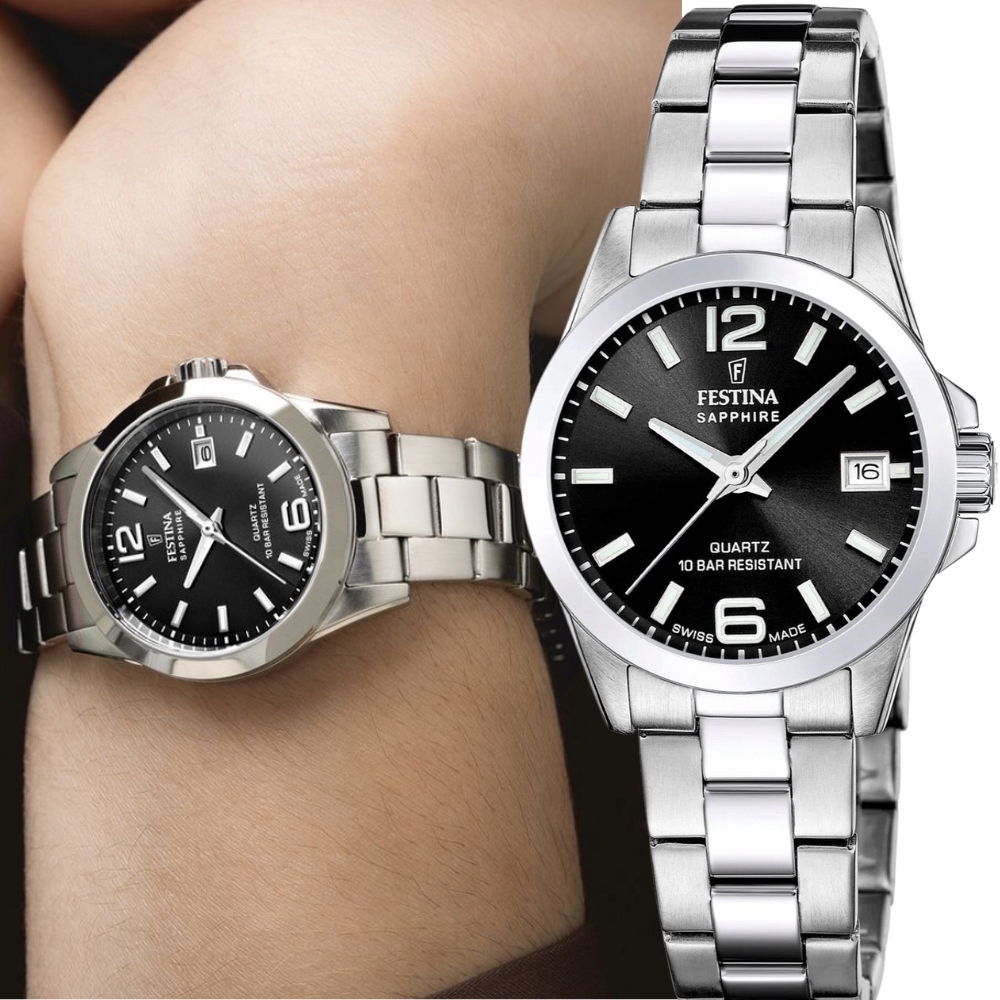 Nové Originální Hodinky Festina 20049/6 Classic Bracelet