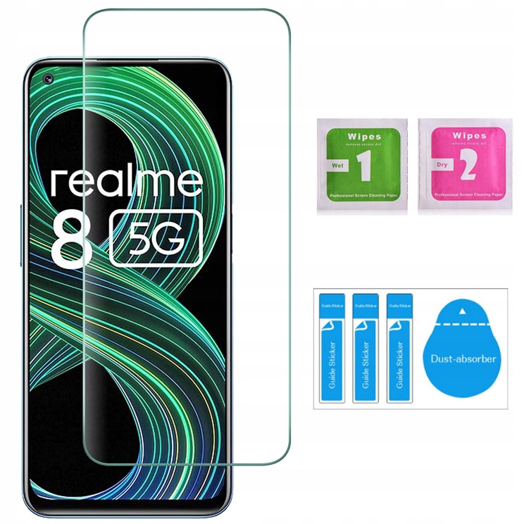 

Szkło Hartowane 9H Szybka do Realme 8 5G