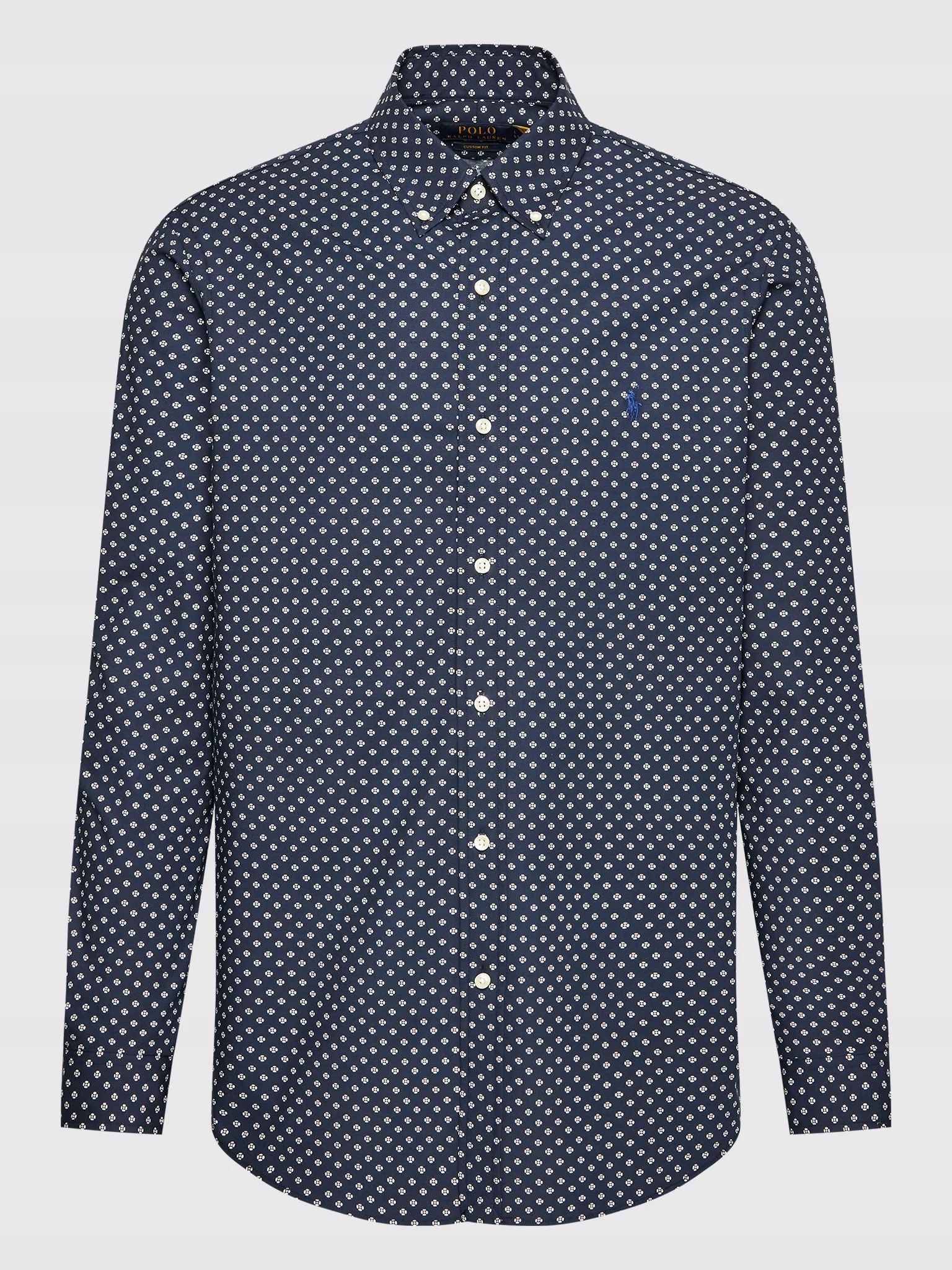 Polo Ralph Lauren Košile 710867300001 Modrá Custom Fit S