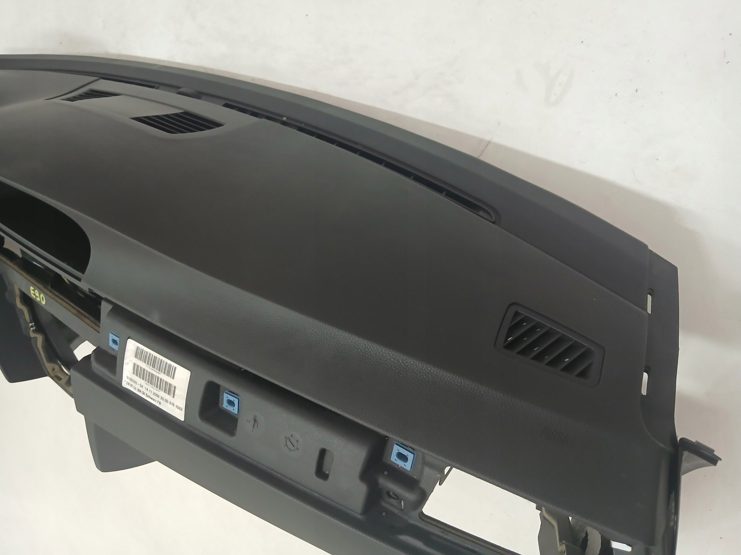 dashboard instrument panel console BMW E90 EU 9120325 BAV