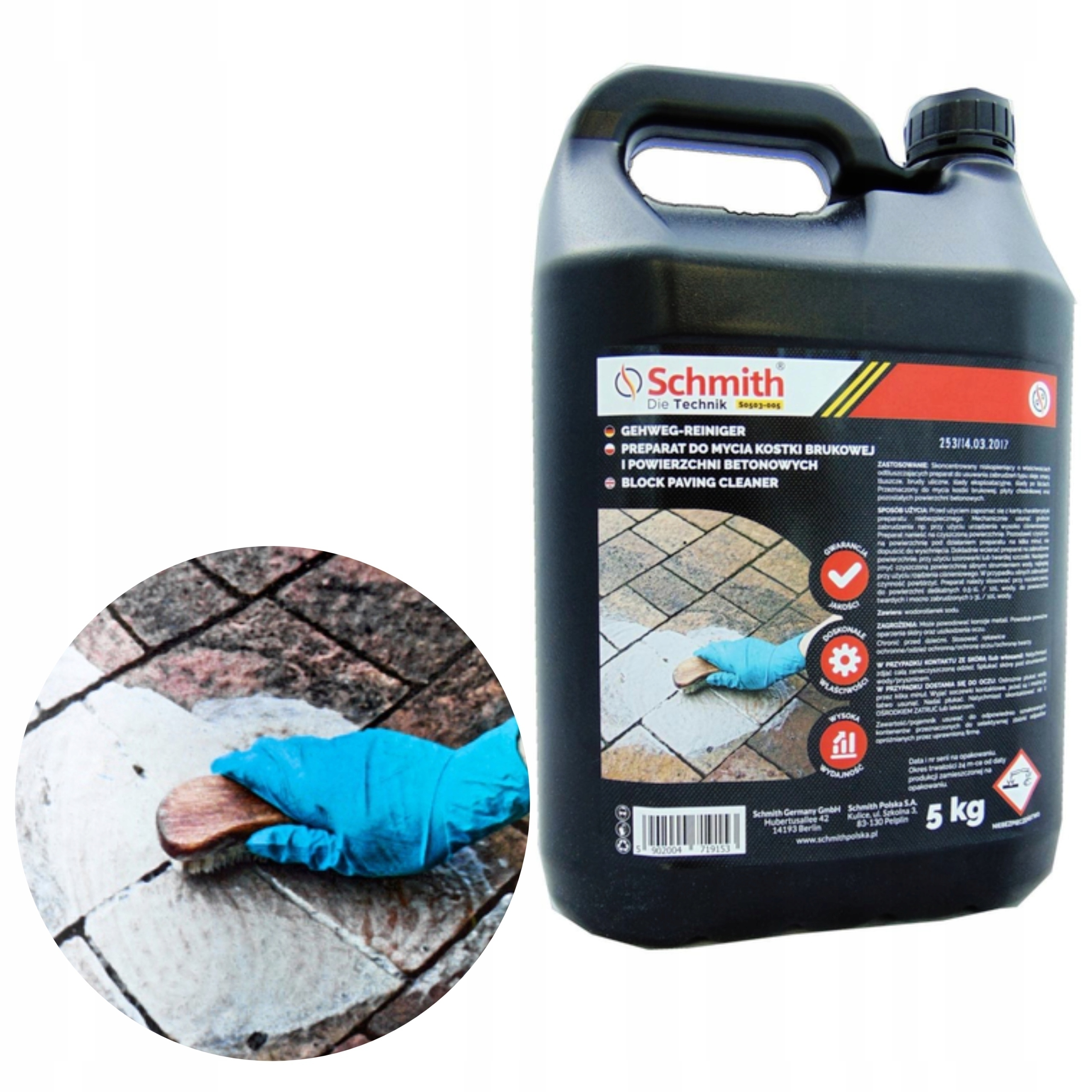 Levně Schmith Na Čištění Dlažby Schmith 5 kg