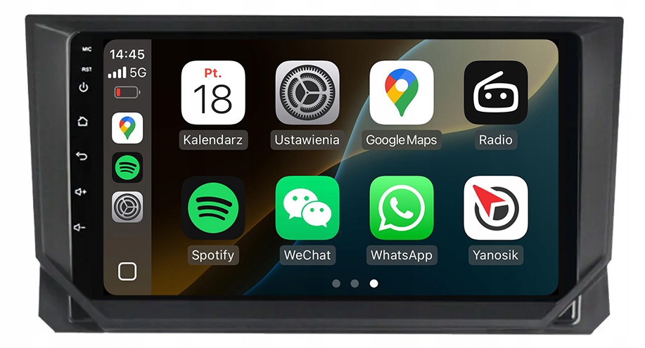 Seat Ibiza 2017-2020 Nejnovější Android Carplay Rádio Navigace