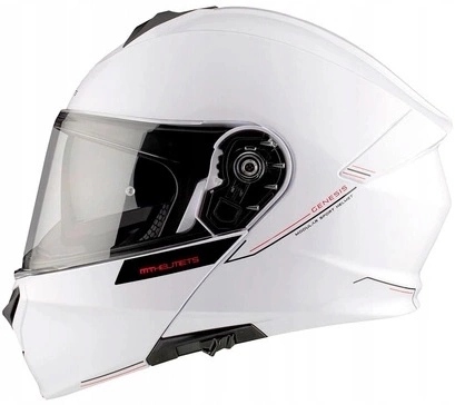 Motocyklová prilba Mt Genesis Sv Solid Gloss Pearl White biela Darčeky