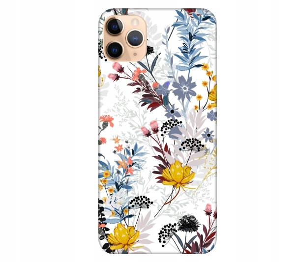 

Etui pokrowiec do iPhone 11 Pro Max Floral kwiaty