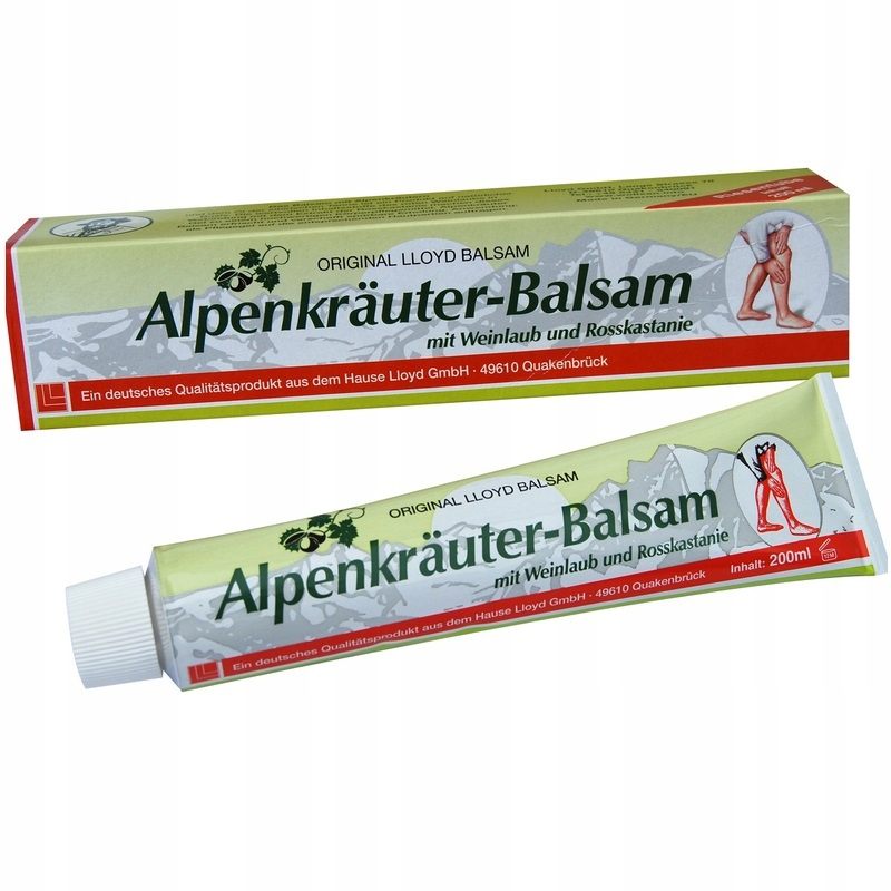 

Balsam Alpenkrauter Kasztanowiec Winogrono Na Nogi