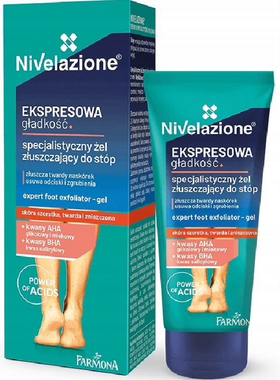 Nivelazione Żel Dermatologiczny złuszcza Ekspresowa Gładkość Stóp Odciski