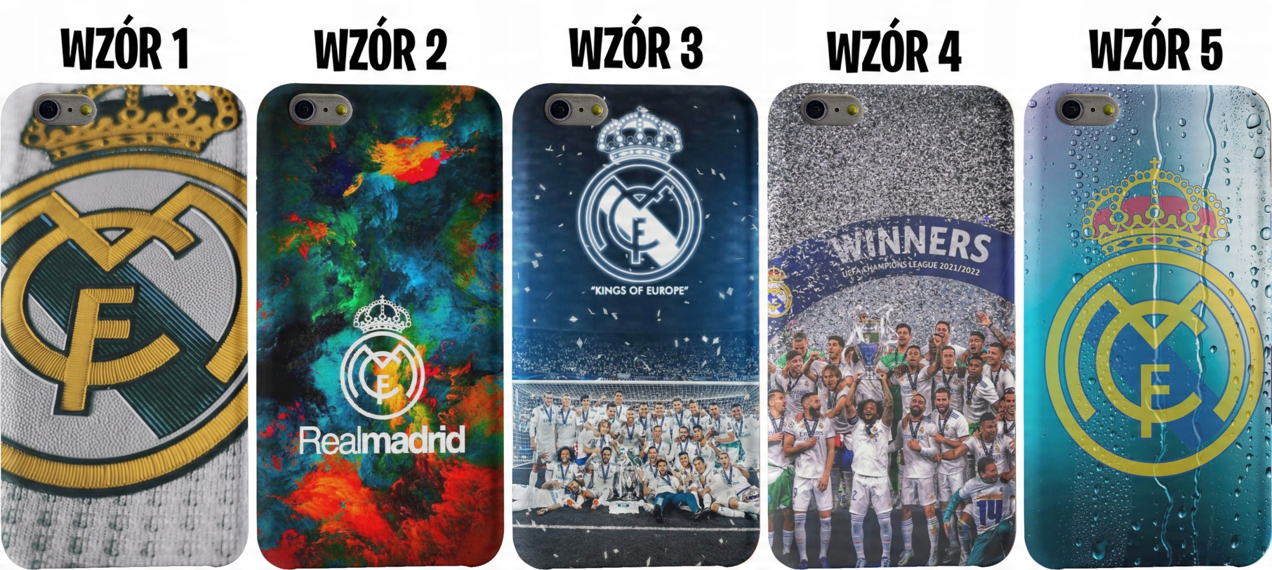 

Etui Case Samsung Galaxy A50 Real Madrid +tekst