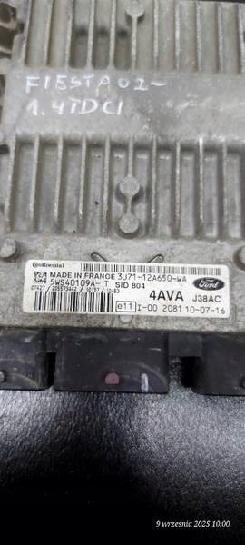 control unit 3U71-12A650-WA FORD FIESTA 02- 1.4 TDCI