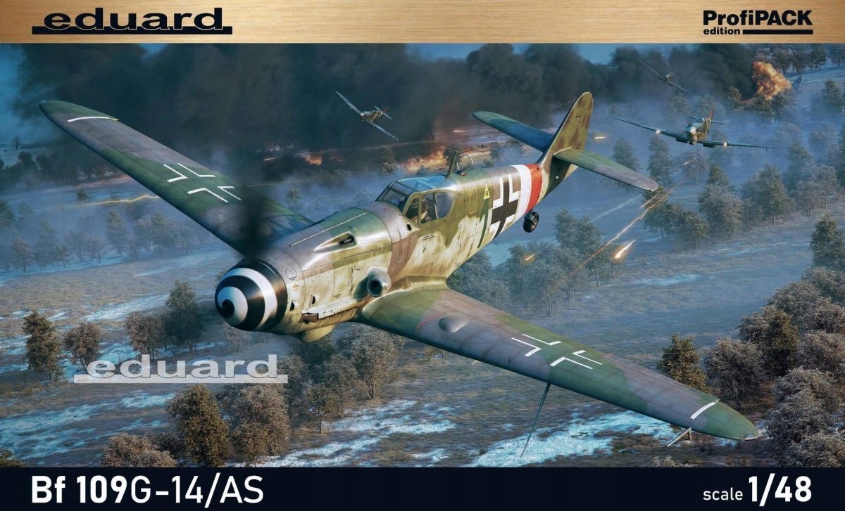Bf 109G-14/AS ProfiPACK Eduard 82162 v měřítku 1/48
