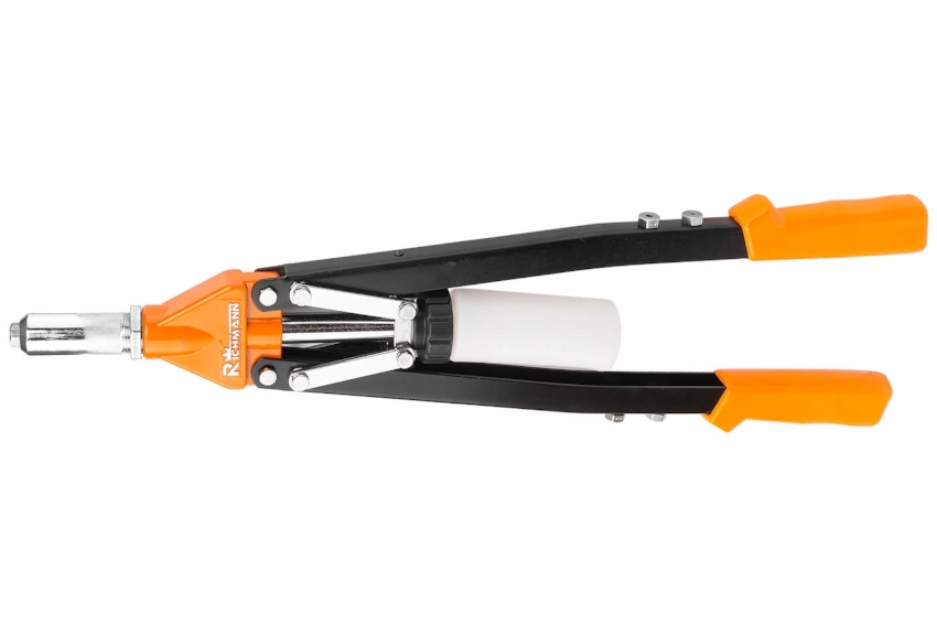 NITOWNICA DŹWIGNIOWA NOŻYCOWA Z ZASOBNIKIEM 550MM