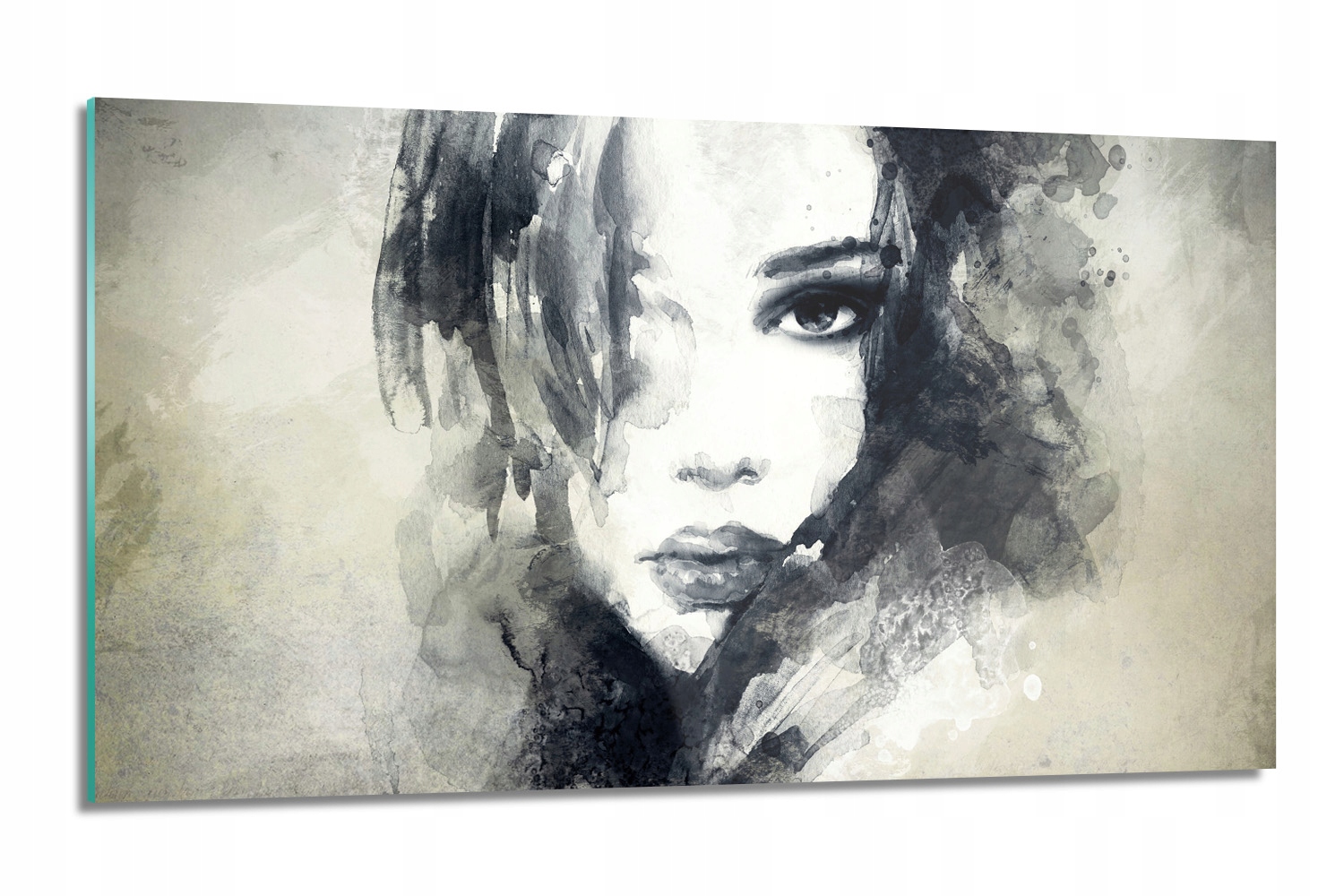 

dekor Twarz kobiety obraz z foto 120x60 ścienny