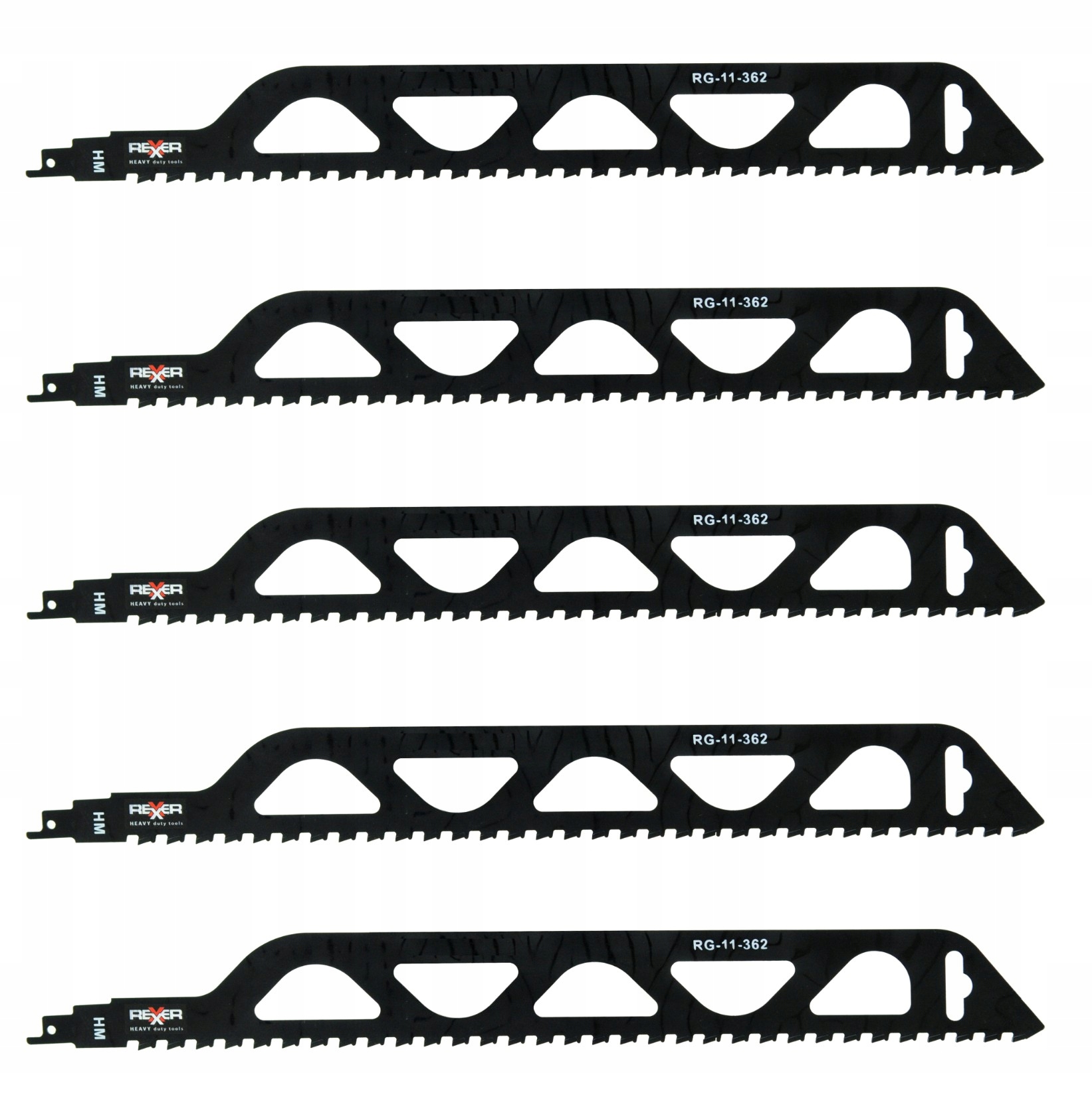 Pilové Listy Pro Pilu Ocasku 455 MM Hm 5 Kusů