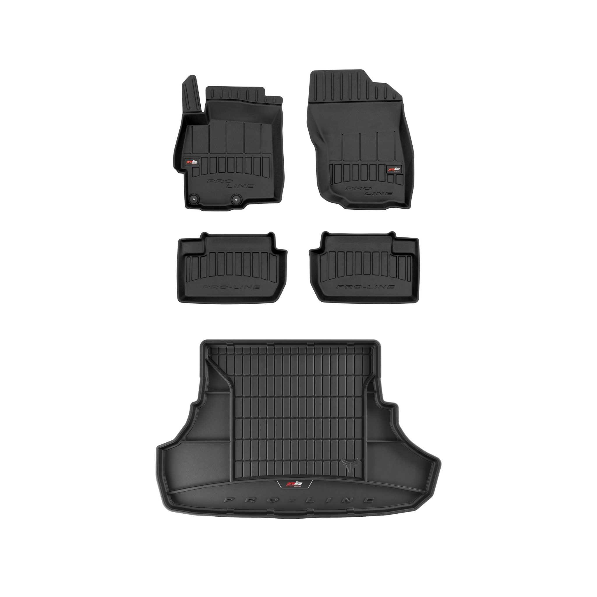 Frogum 3D Sada gumových koberců a rohože s logem pro Mitsubishi Lancer VIII
