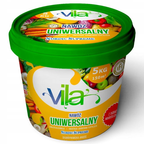 

Vila Nawóz Ogrodniczy Uniwersalny Nordic 5 Kg Ziem