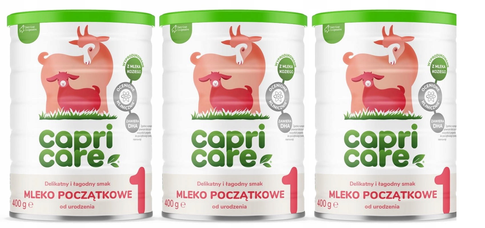 Capricare 1 Mleko początkowe oparte na mleku kozim, 2 x 800 g - Ceny i  opinie 