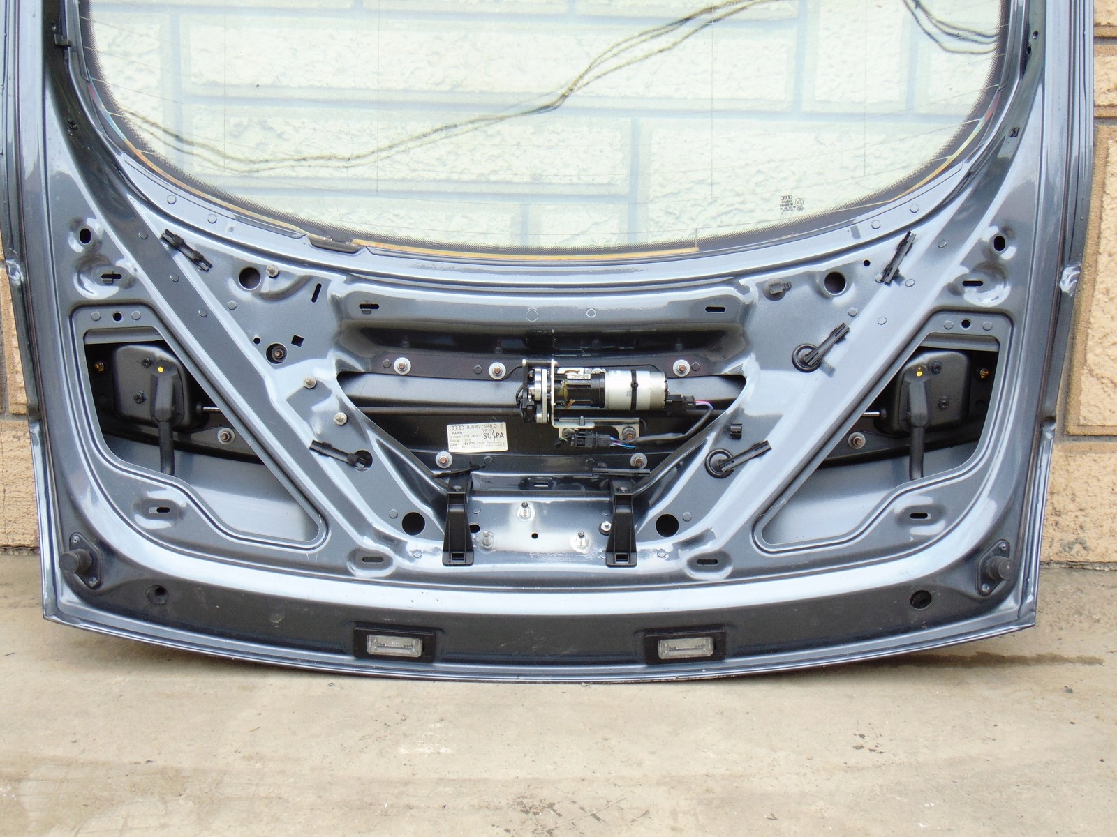 trunk door boot window rear part AUDI TT 8J LX7Z 06