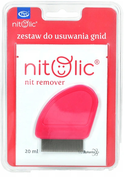 

Zestaw Grzebień Żel Do Usuwania Wszy Gnid Nitolic