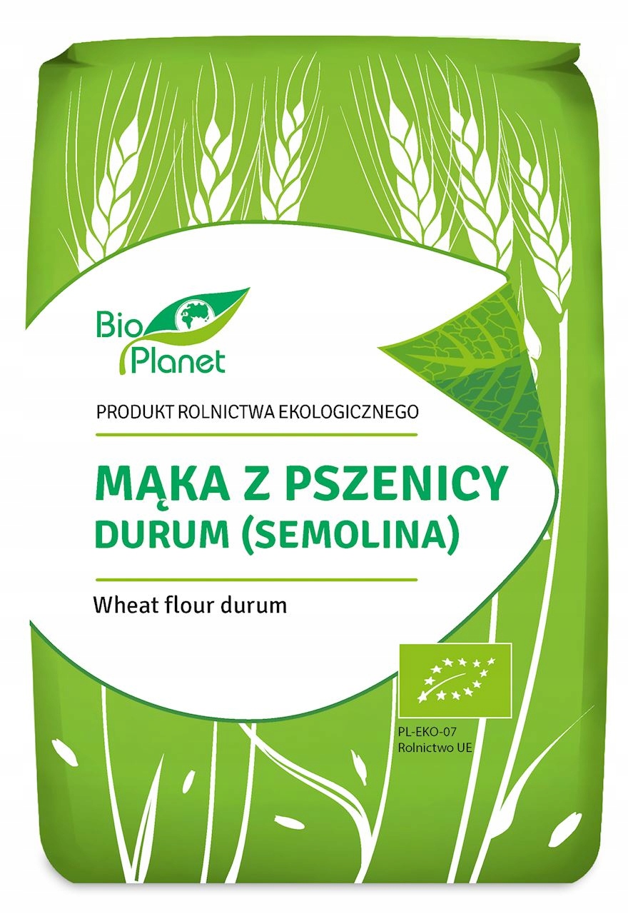 Levně 4x Bio Planet Mouka z tvrdé pšenice (krupice) Bio 1 kg