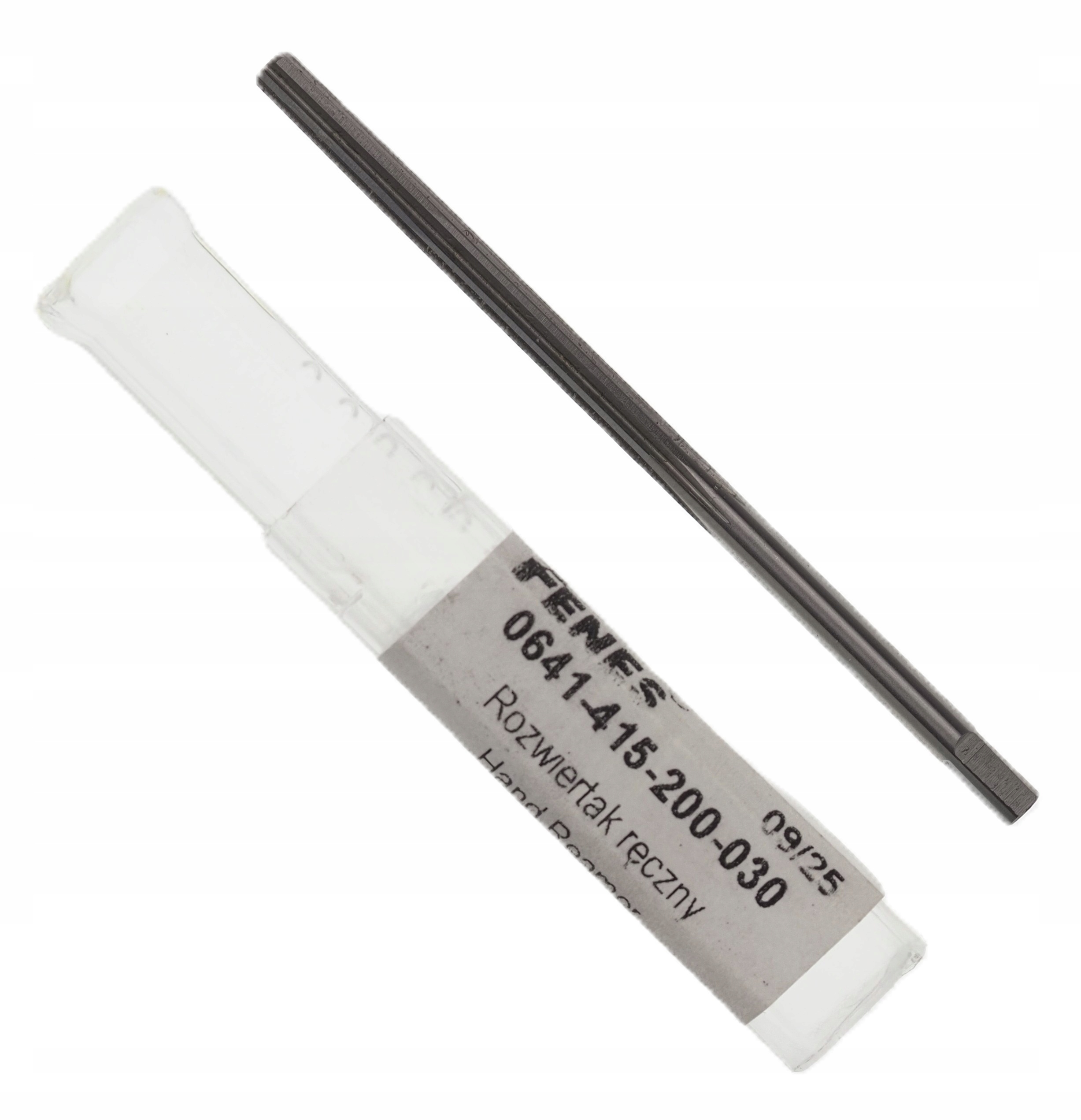 Rozwiertak ręczny NRTh fi 3,0 H7 31/62MM Din 206-A Prosty Hss Fenes