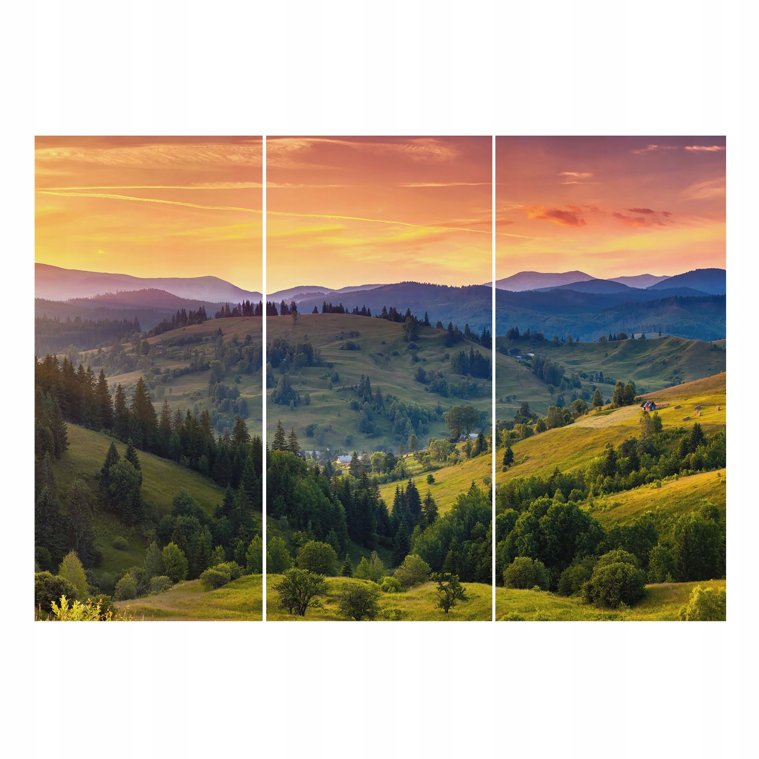 Flizelina Dekorativní fototapeta do ložnice Horská krajina 312 x 219 cm
