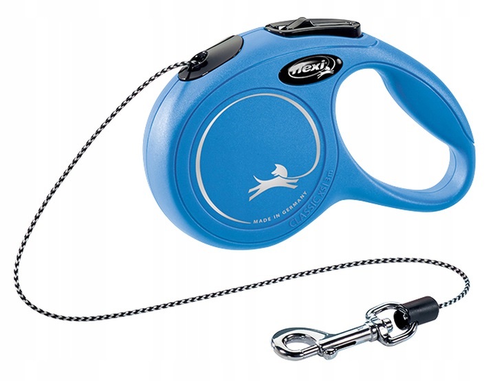 

Flexi New Classic Xs linka 3m Niebieska do 8kg