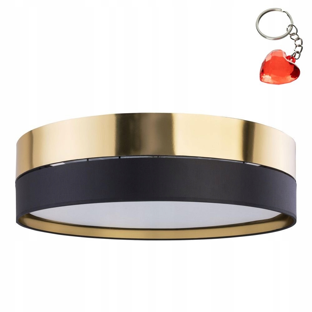 Stropná lampa Hilton Black/gold 4345 Tk Lighting