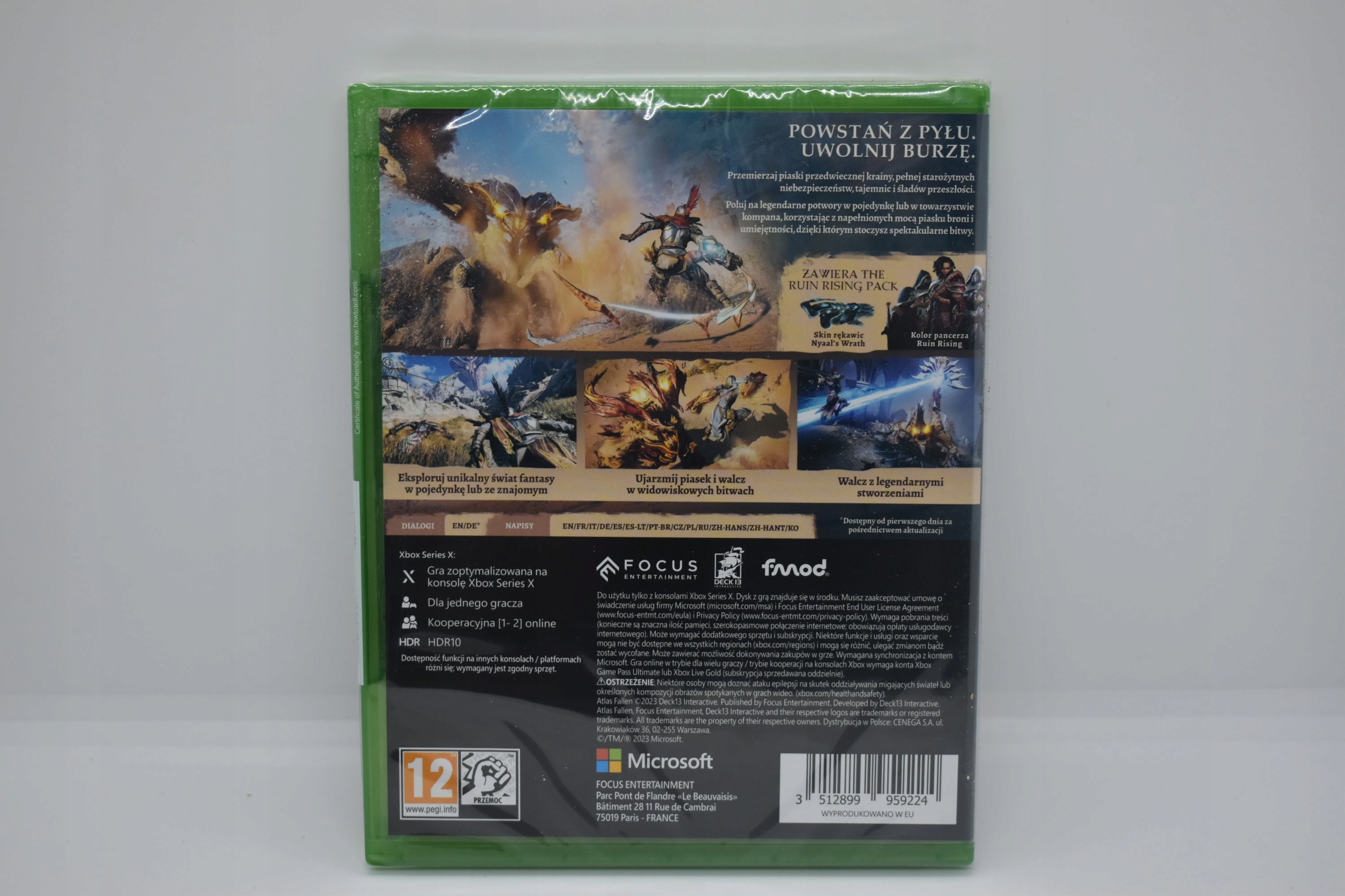 ATLAS FALLEN XSX Producent Deck13 Interactive